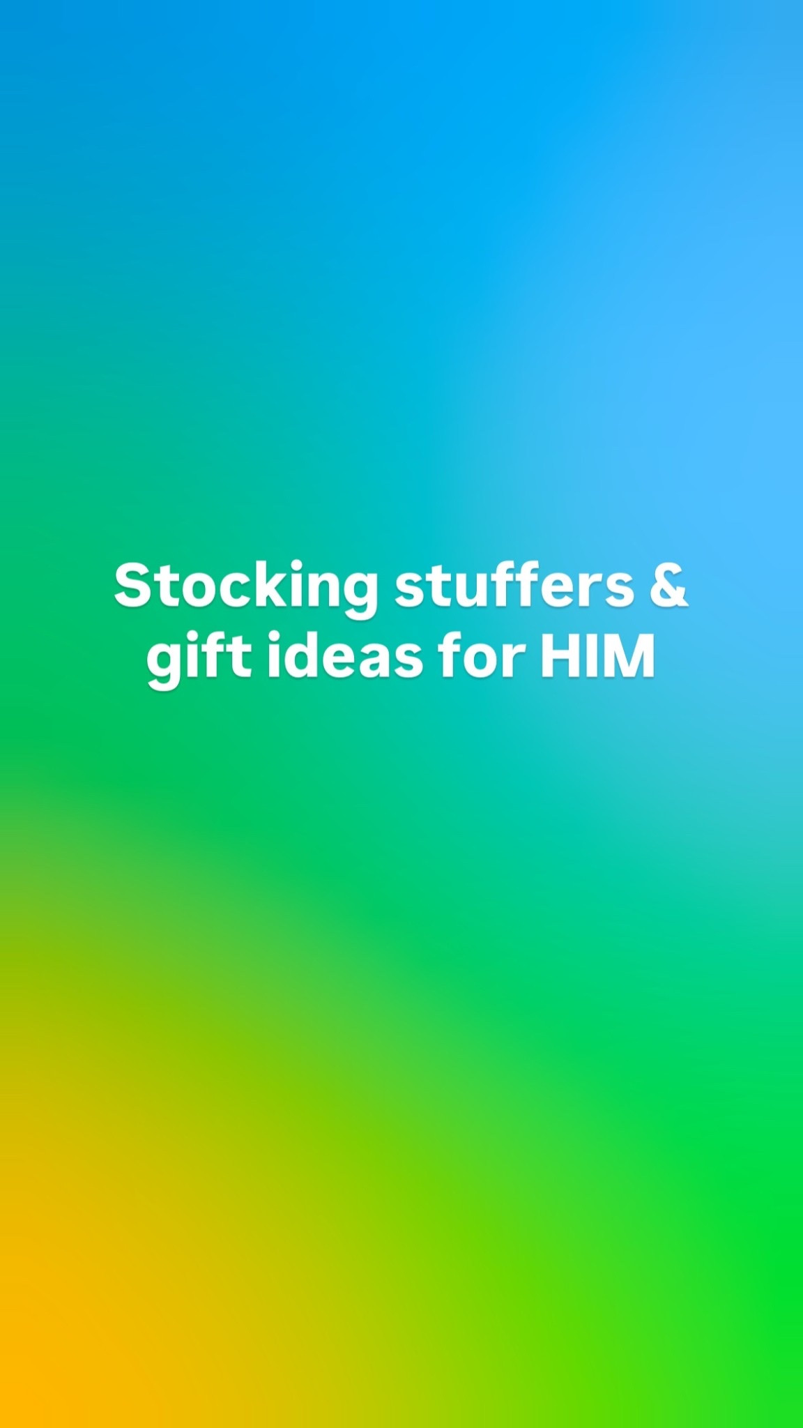 Ideas for HIM 

#LTKGiftGuide #LTKHoliday #LTKFindsUnder50