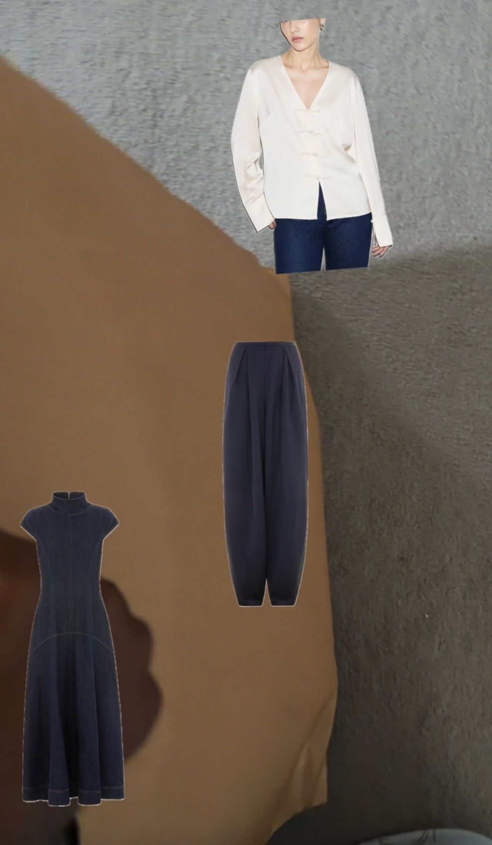Currently loving from Aligne, the perfect from work to drink piece for Autumn styling 

Dark denim dress 
Satin navy trouser
Satin blouse

#LTKworkwear #LTKstyletip #LTKautumn
