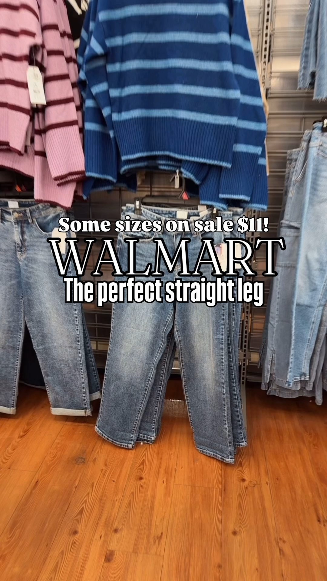 I think I just found the perfect straight leg jeans!!! I love the wash, no distressing, and will go with everything!!! They do run big so size down!! A lot of sizes marked down to $11 too!!! 
⬇️⬇️⬇️
Jeans size 2 (run big - size down)
Black top small
Sweater medium
Shoes TTS

#LTKFindsUnder50 #LTKSaleAlert #LTKStyleTip