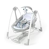 Ingenuity ConvertMe 2-in-1 Compact Portable Baby Swing & Infant Seat, Battery-Powered Vibrations,... | Amazon (US)