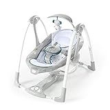 Ingenuity ConvertMe 2-in-1 Compact Portable Baby Swing & Infant Seat, Battery-Powered Vibrations,... | Amazon (US)
