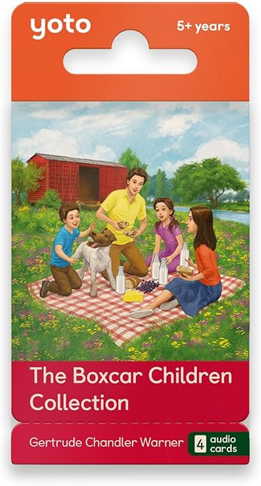 Yoto The Boxcar Children Collection – 4 Kids Audio Cards for Use with Player & Mini All-in-1 Au... | Amazon (US)