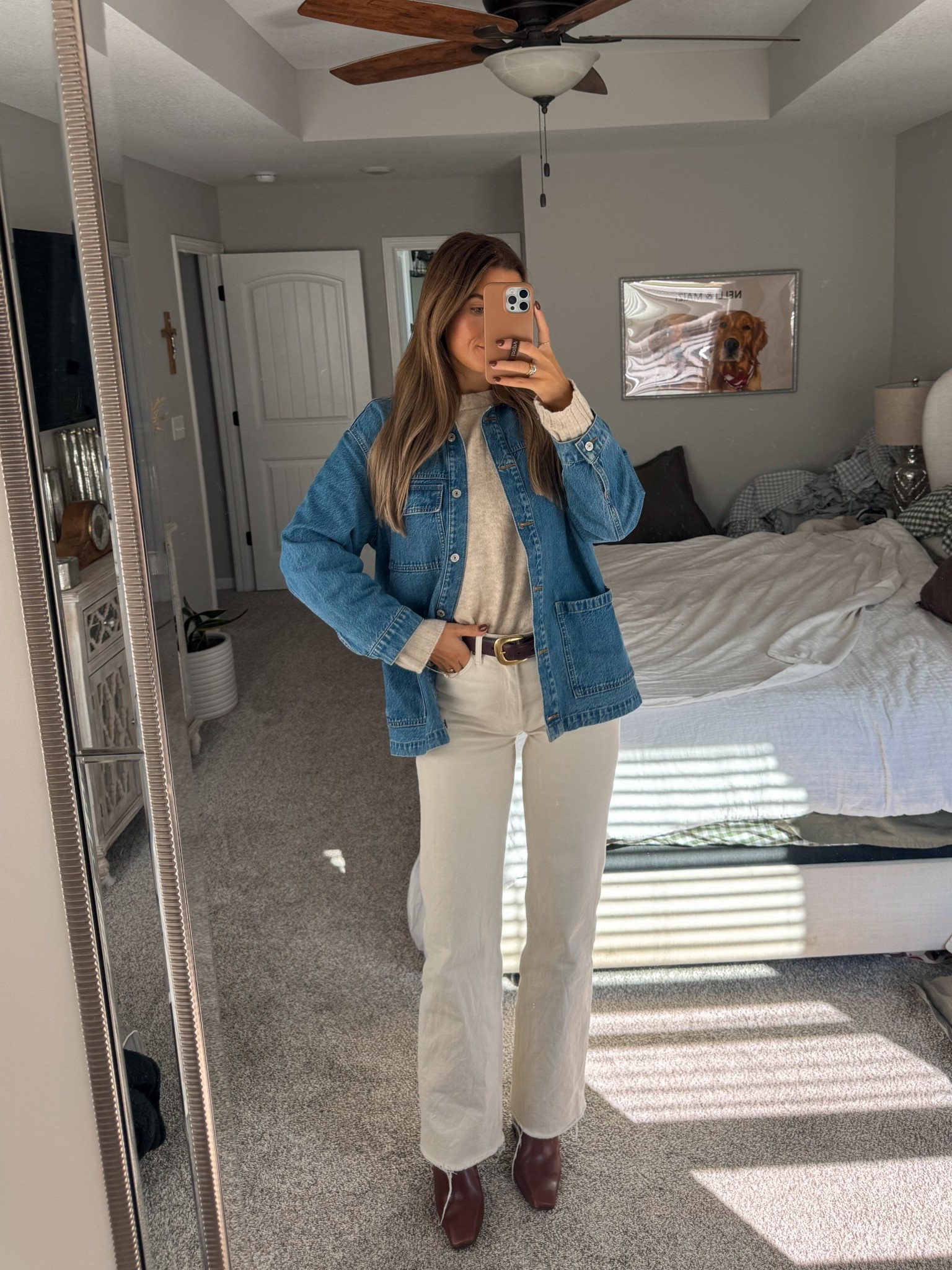 last weeks church ootd! most of this is old (jacket, jeans, boots) so i’m linking similar!  size large in sweater 

#LTKFindsUnder50 #LTKStyleTip #LTKSaleAlert