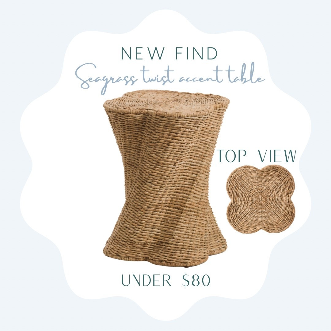 Reminds me of Serena and Lily! Gorgeous seagrass twisted accent table under $80!! 


Coastal, coastal home, Sea grass, accent table, rattan, accent table, beach house, furniture, coastal decor