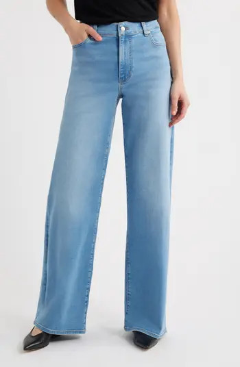 Long Le Slim Palazzo High Waist Wide Leg Jeans | Nordstrom