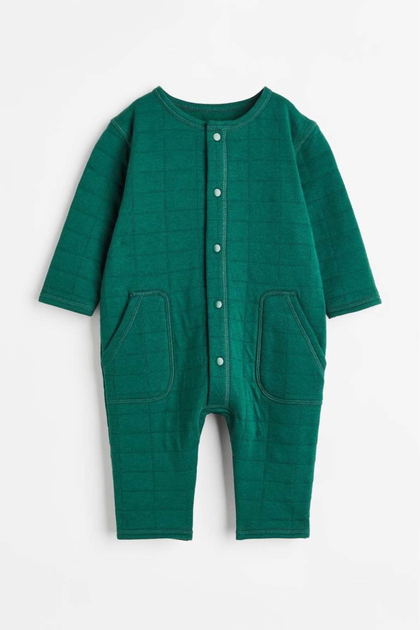 Green baby jumpsuit 

#LTKbaby #LTKSeasonal #LTKHoliday