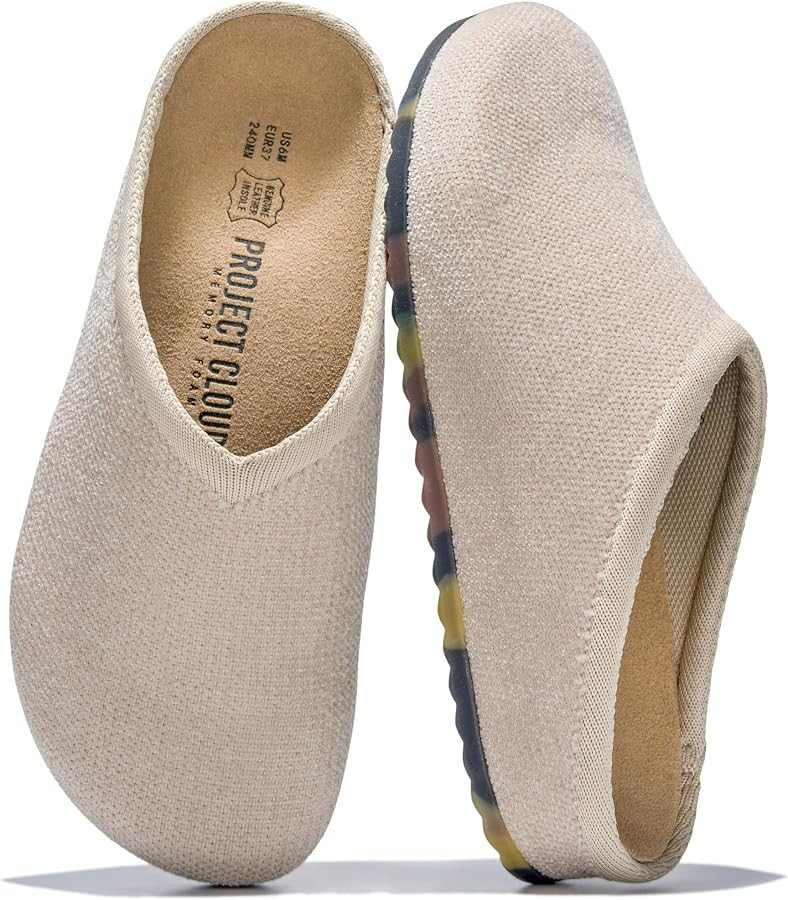 Project Cloud Casual Clogs for Women Genuine Leather Insole Mules (Nella) | Amazon (US)