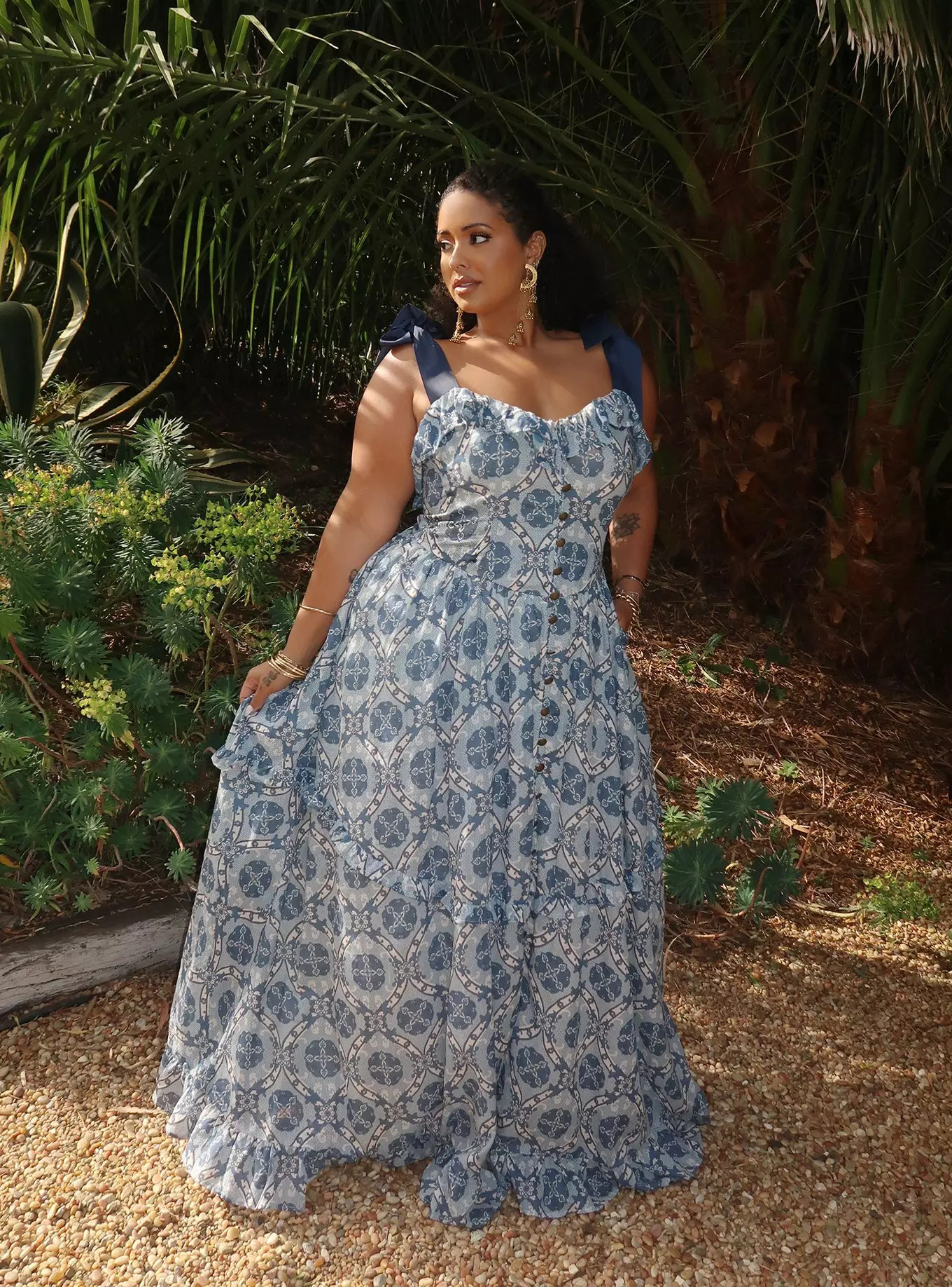 Festi Drop Waist Maxi Dress | Torrid (US & Canada)