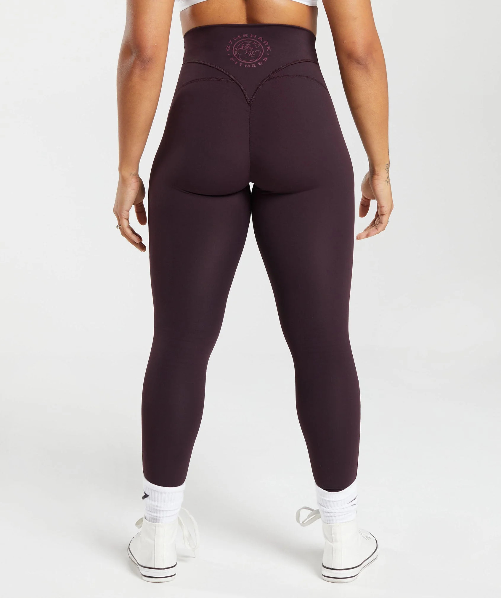 Gymshark Legacy Leggings - Plum Brown | Gymshark US
