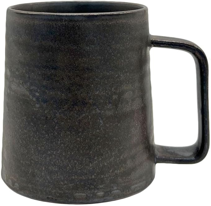 Retro Handmade Ceramic Mug, Large Ceramic Coffee Mugs, Handmade Pottery Coffee Mug, 16 Oz Coffee ... | Amazon (US)