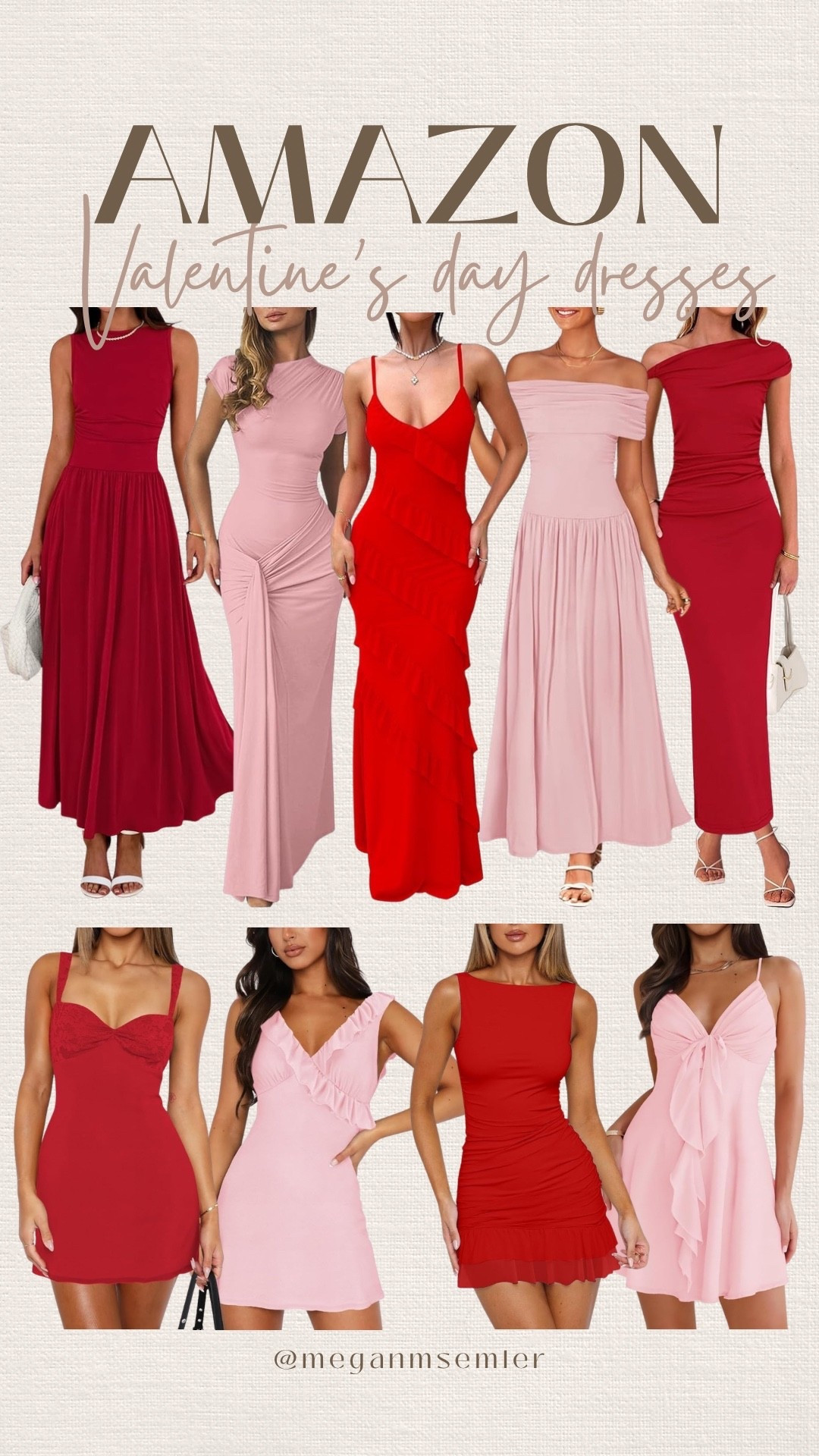 Amazon Valentine’s Day dresses

#LTKSeasonal #LTKootd #LTKgrwm