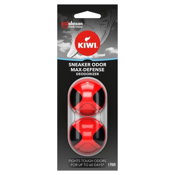 KIWI Sneaker Odor Max Defense Deodorizer, Shoe Deodorizer Balls Pack - 3 | Walmart (US)