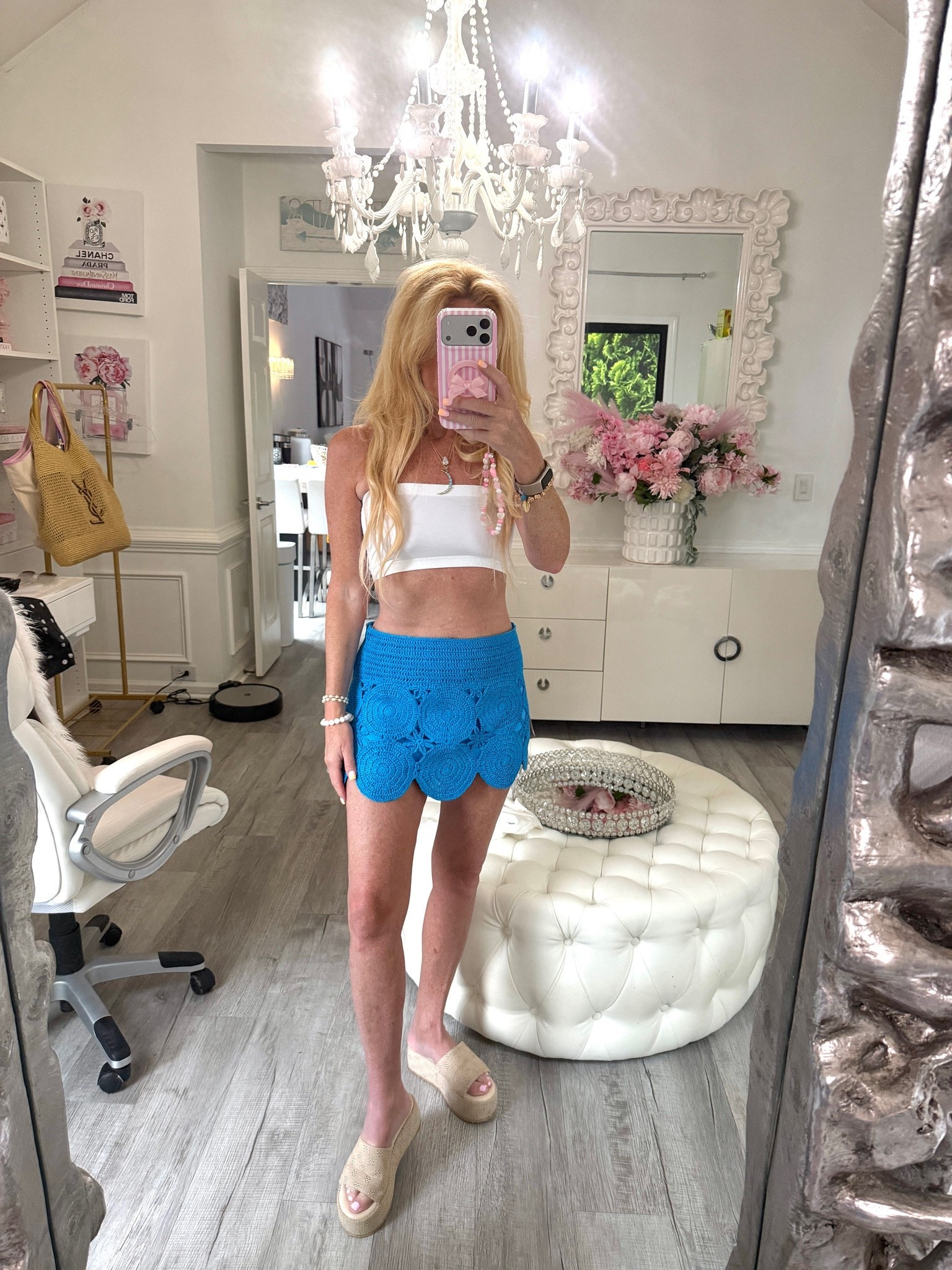 I really was hoping that I would not like the skirt. I’ve been watching it for a year. I just love it. I think it will be perfect for our upcoming seaside trip.

#LTKgrwm #LTKSwim #LTKTravel