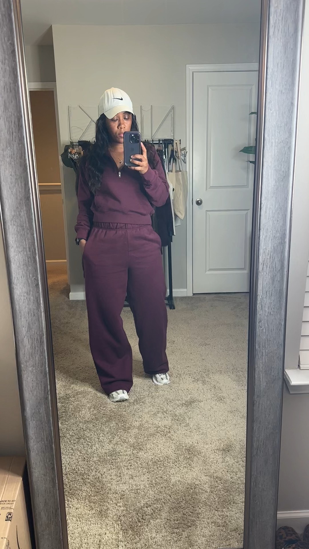 Stop sleeping on Walmart quarter zip pullover with matching wide leg sweatpants with pockets

#LTKFindsUnder50 #LTKFindsUnder100 #LTKootd