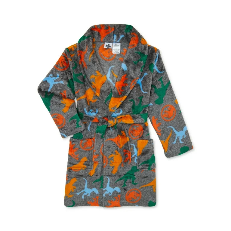 Jurassic Park Boys Print Robe, Sizes 4-12 | Walmart (US)