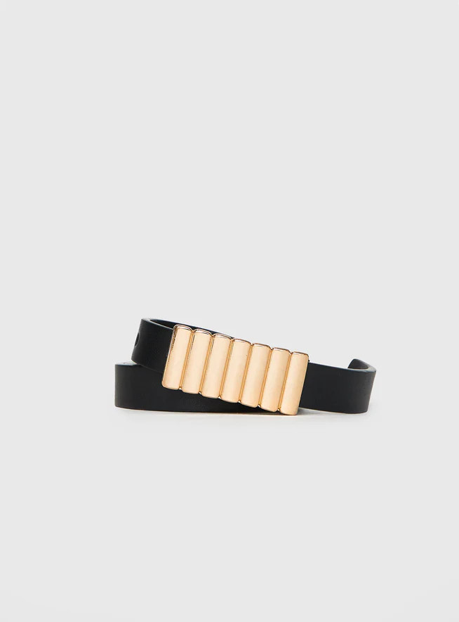 Jacques Belt Black / Gold | Princess Polly US