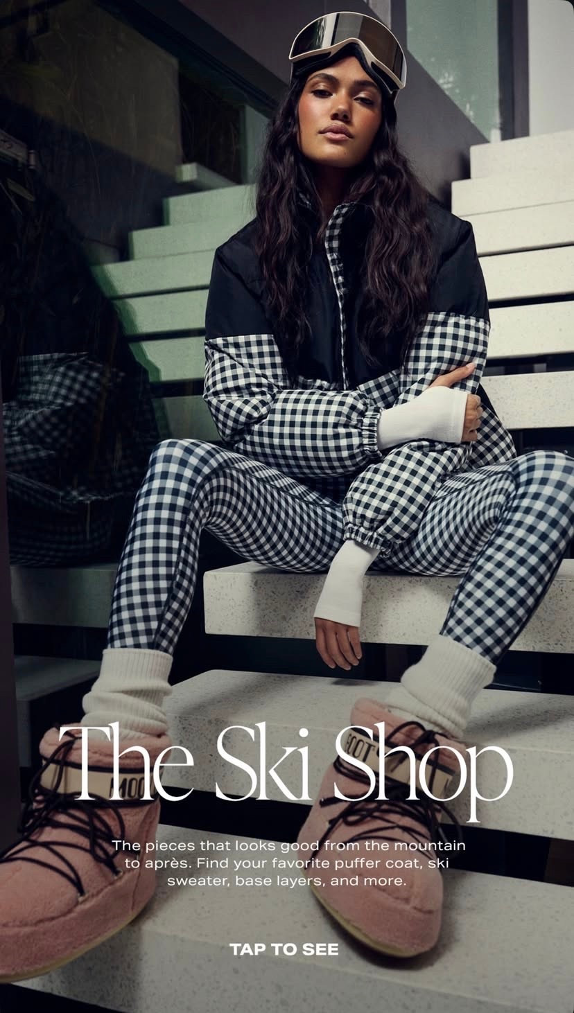 The Ski Shop 🤍

𝐻𝒾𝒾𝒾, 𝓁𝑜𝓋𝑒𝓁𝓎! 𝐹𝑜𝓁𝓁𝑜𝓌 𝓂𝓎 𝓈𝒽𝑜𝓅, 𝒶𝓃𝒹 𝑔𝑒𝓉 𝓂𝓎 𝑒𝓍𝒸𝓁𝓊𝓈𝒾𝓋𝑒 𝒶𝓅𝓅-𝑜𝓃𝓁𝓎 𝒸𝑜𝓃𝓉𝑒𝓃𝓉! 𝒮𝑜 𝑔𝓁𝒶𝒹 𝓎𝑜𝓊'𝓇𝑒 𝒽𝑒𝓇𝑒. 

chic, aesthetic, minimalist style, home, decor, ootd, dupe, y2k, boho, Amazon, Amazon fashion, Amazon home, Amazon beauty, winter home, winter decor, winter interior, winter fashion, winter style, holiday, seasonal, New Year’s Eve, happy new year #ski #revolve #boots #sweater #jeans 

#LTKOver40 #LTKTravel #LTKootd
