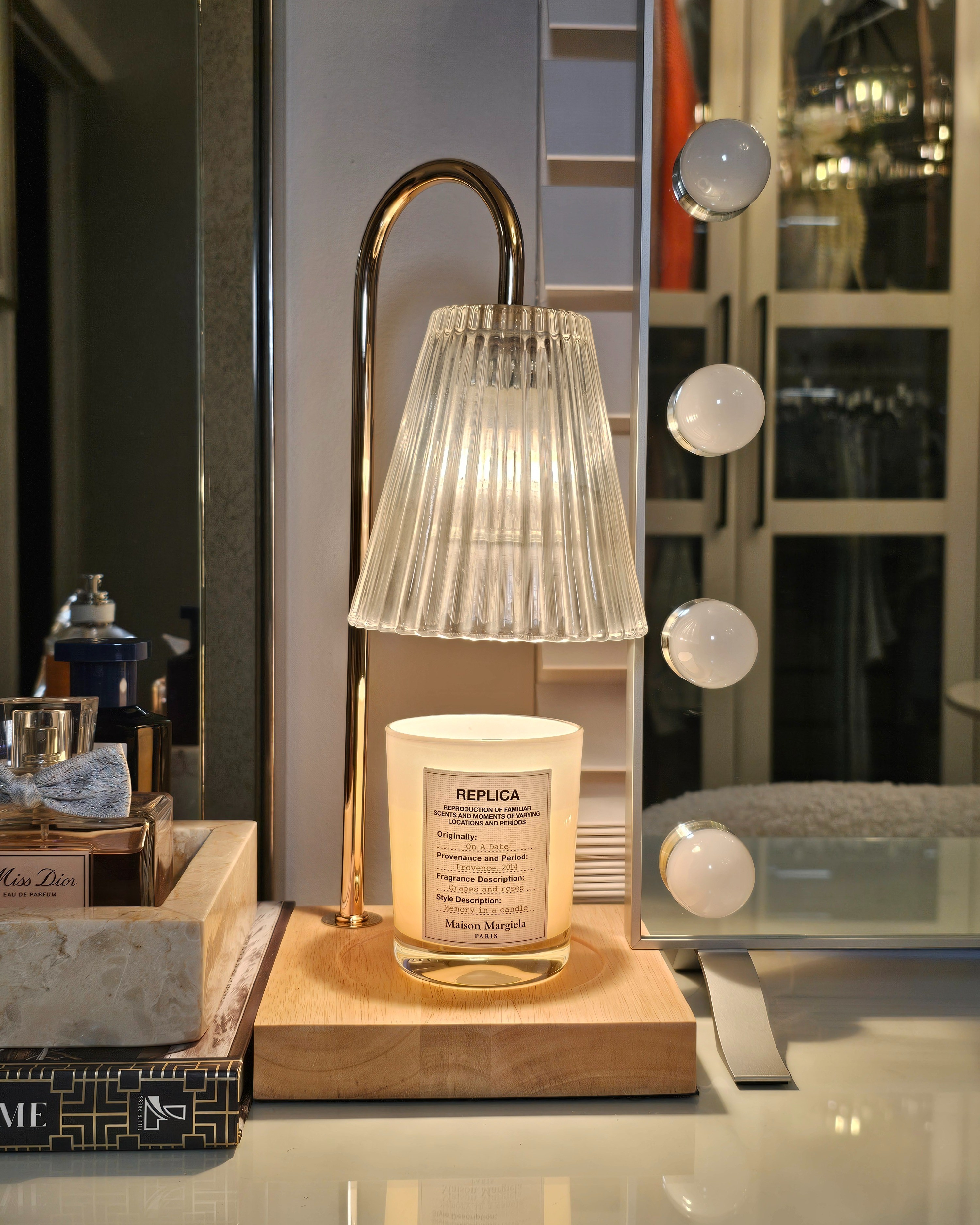 Lamp Candle Warmer | Vanity Mirror | FragrancesFollow me for more finds & inspo ✨️ 

#LTKU #LTKBeauty #LTKHome