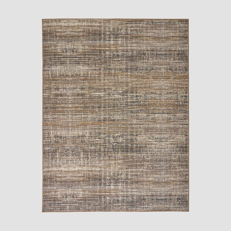 Cortez Contemporary Outdoor Rug Gray/Beige - Christopher Knight Home | Target