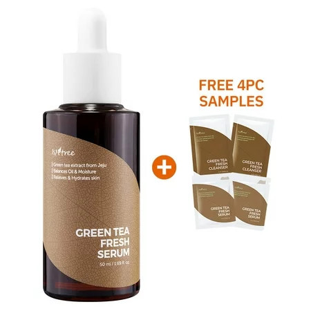 Isntree Green Tea Fresh Face Serum 50ml / 1.69 fl. oz. | Walmart (US)