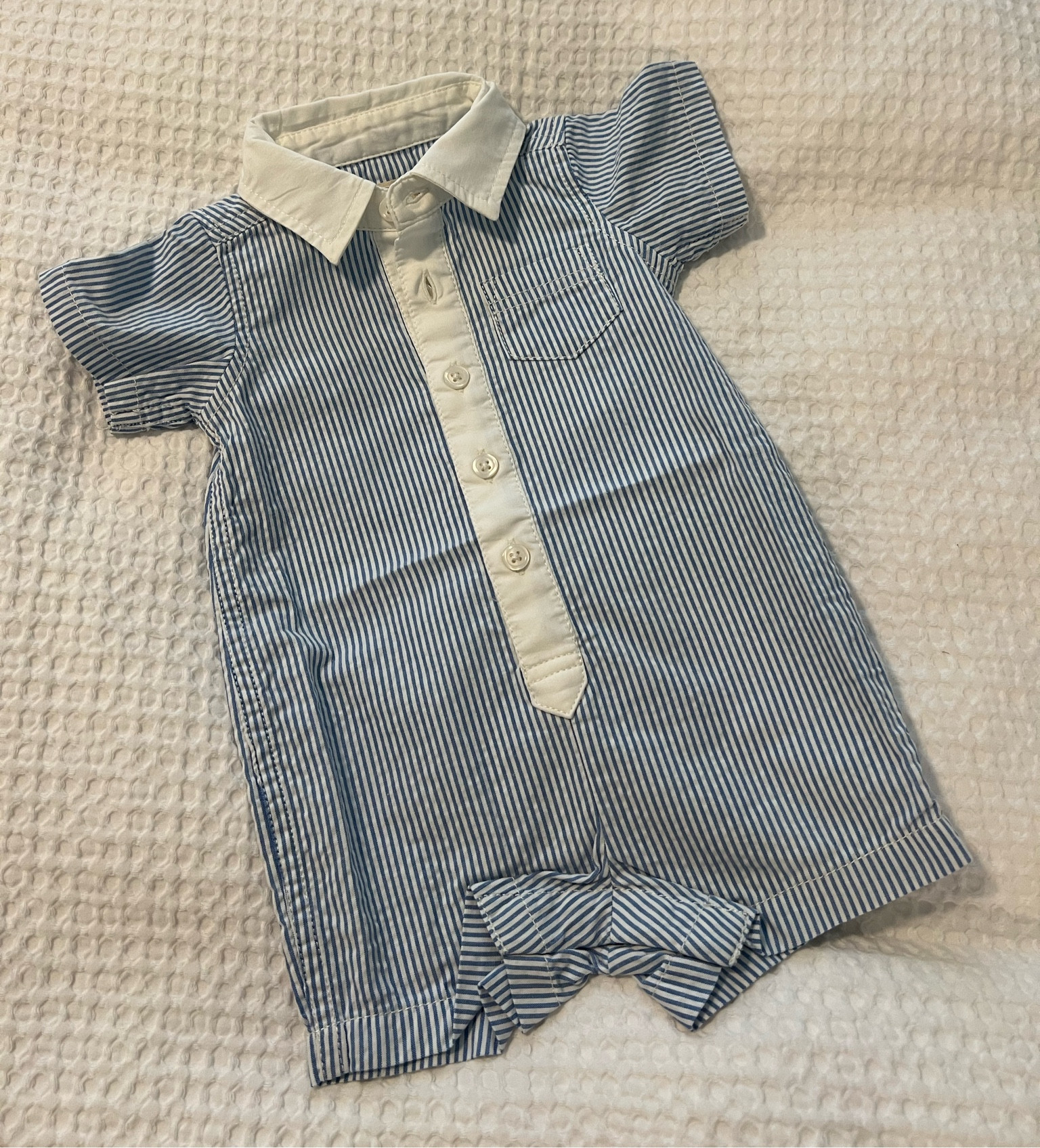 Baby boy romper 🩵

#LTKBaby #LTKFamily