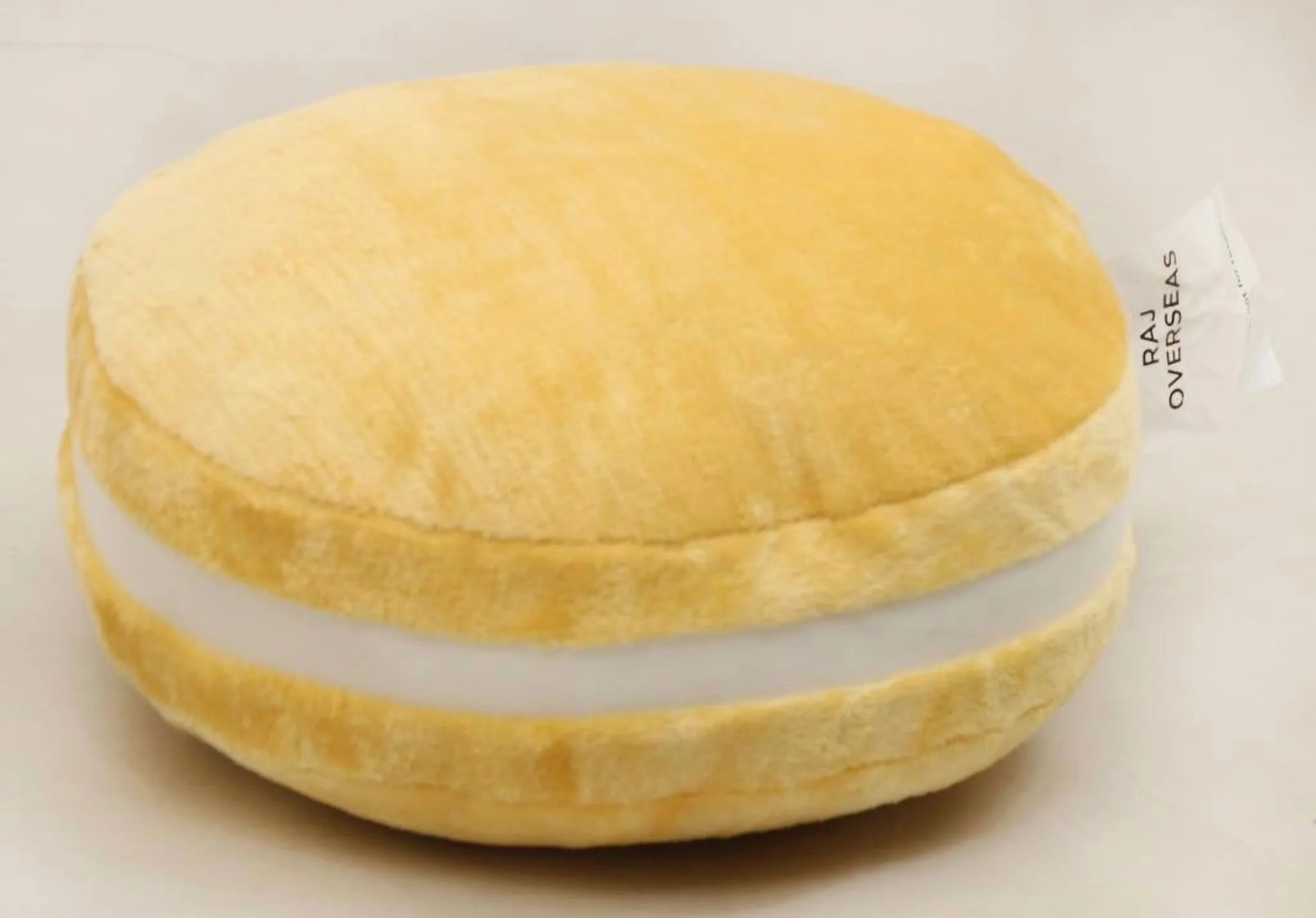 Comfortable Yellow Macaron Decorative Pillow | Walmart (US)