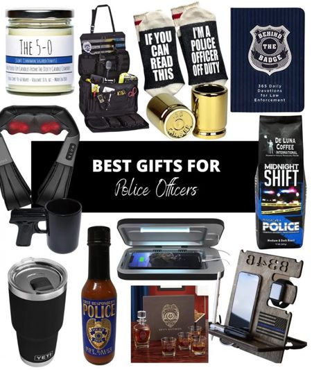 These are the best gifts for police officers, police officer gifts, cop gifts, gifts for cops, LEO gifts, gifts for LEOs, law enforcement gifts 

#LTKGiftGuide #LTKHoliday #LTKSeasonal