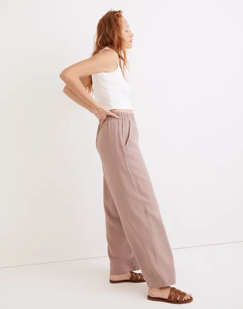 Breezewoven Pull-On High-Rise Straight Pants | Madewell