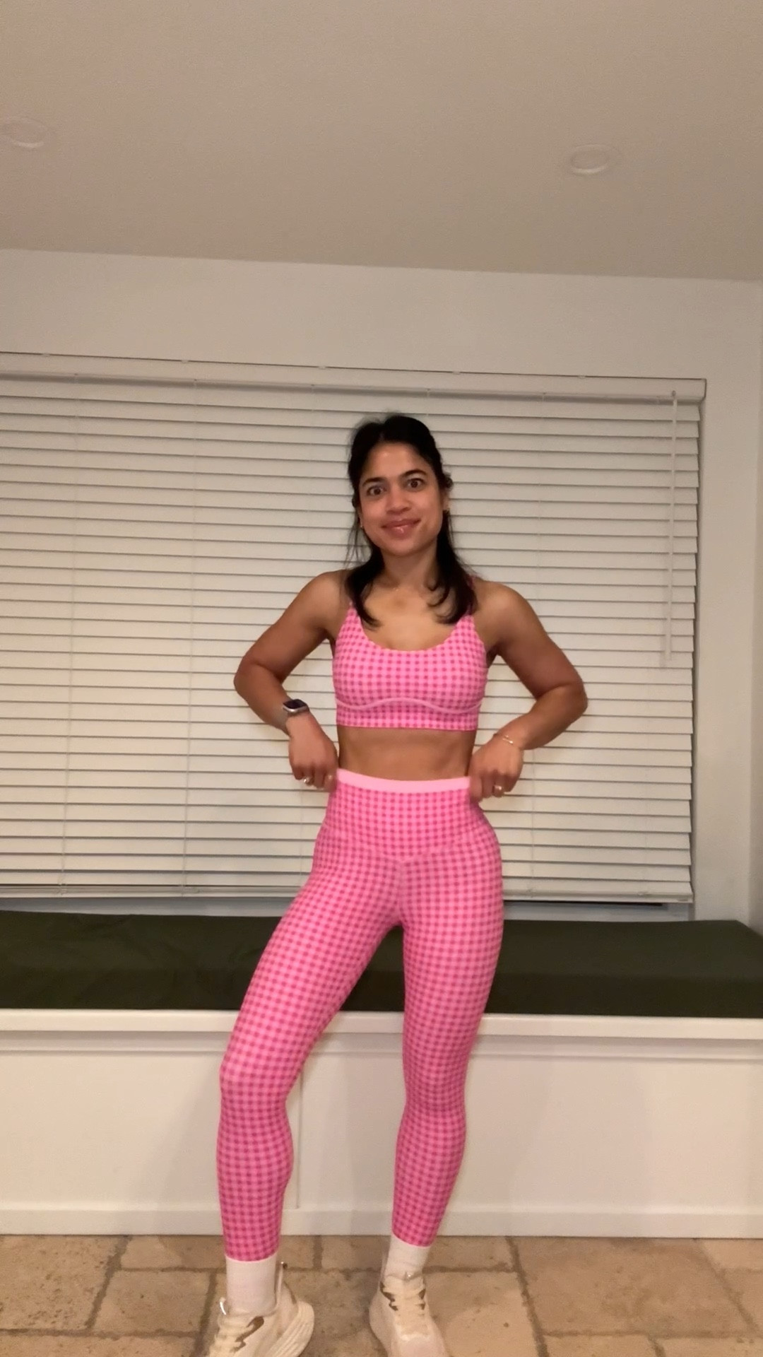 Today’s pink workout outfit, wearing small in both, also comes in black! These sneakers look like a really expensive pair but they’re from Amazon and really comfy, under $70 and TTS

#LTKfitnessgoals #LTKActive #LTKValentine