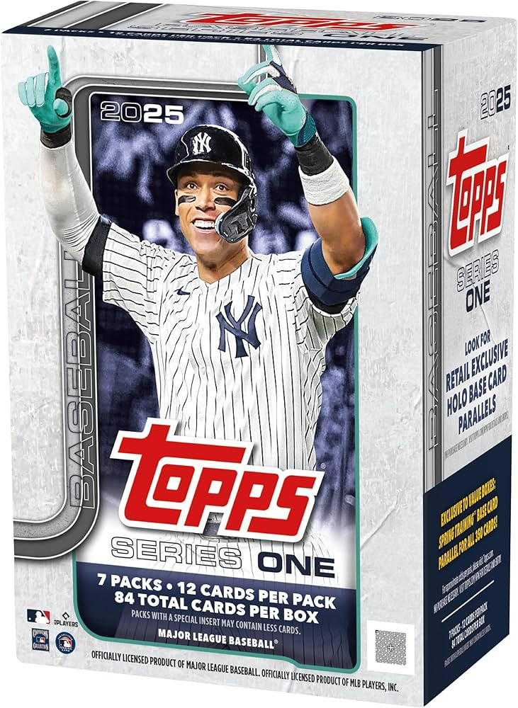 Topps 2025 Baseball Series 1 Factory Sealed Value Box - Baseball Complete Sets | Amazon (US)