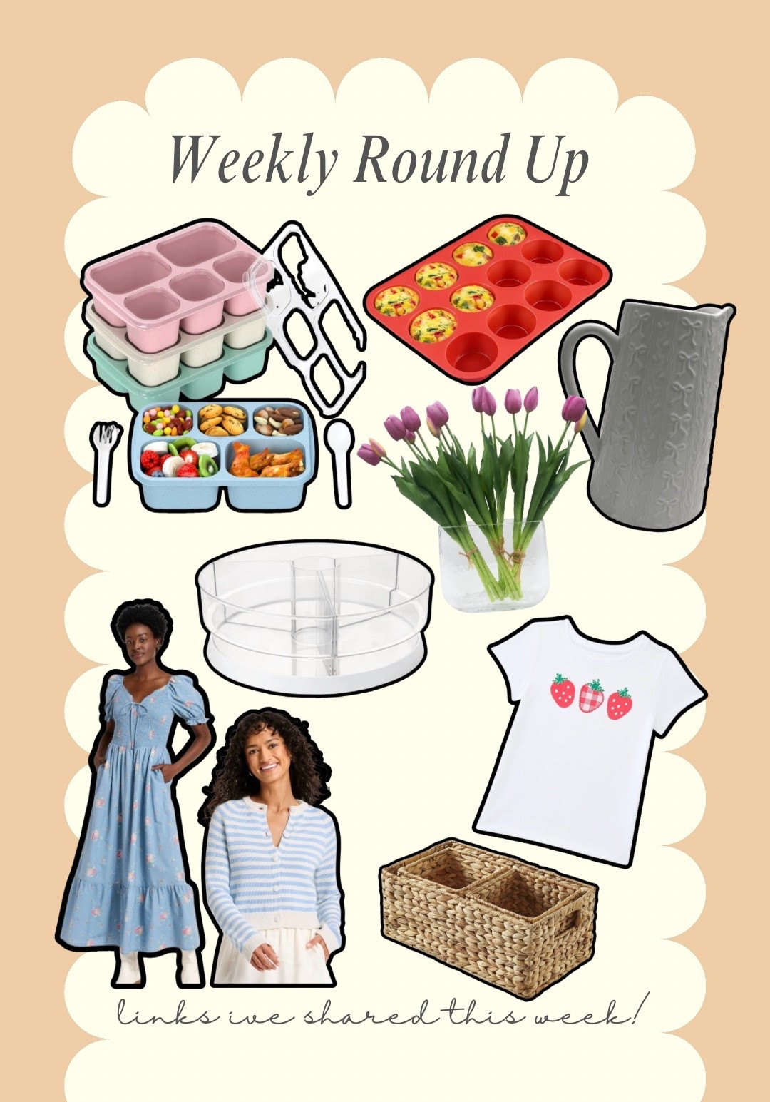Weekly round up - what I’ve bought, used and shown you guys this week! I’m my organization era, spring cleaning era! 

#LTKdayinmylife #LTKmomlife #LTKfoodie