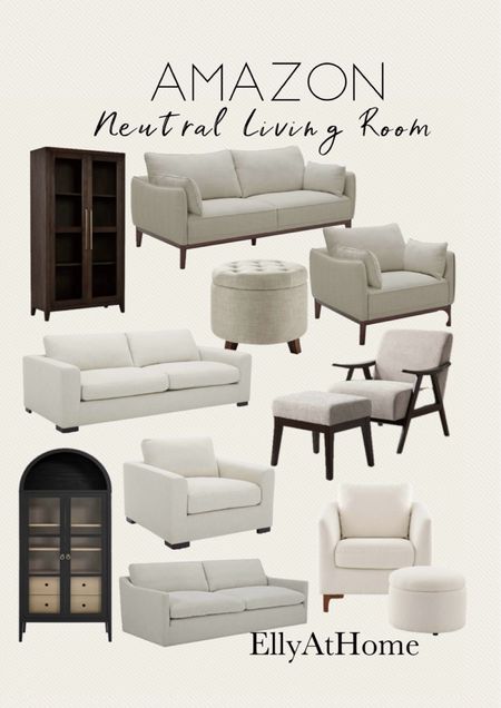 Amazon home neutral living room, living space furniture. Shop neutral sofas, accent chairs, cabinets, sectional, ottomans, chair and ottoman sets. Family room, living room spring refresh. Free delivery, some selections on sale. 

#LTKFamily #LTKHome #LTKSaleAlert