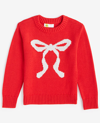 Epic ThreadsGirls Knit-In Bow Crewneck Sweater, Created for Macy's4.8 (36) | Macy's