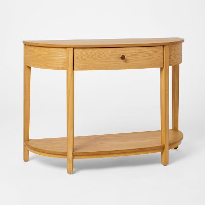 Harriett Console Table Natural - Threshold™ designed with Studio McGee | Target