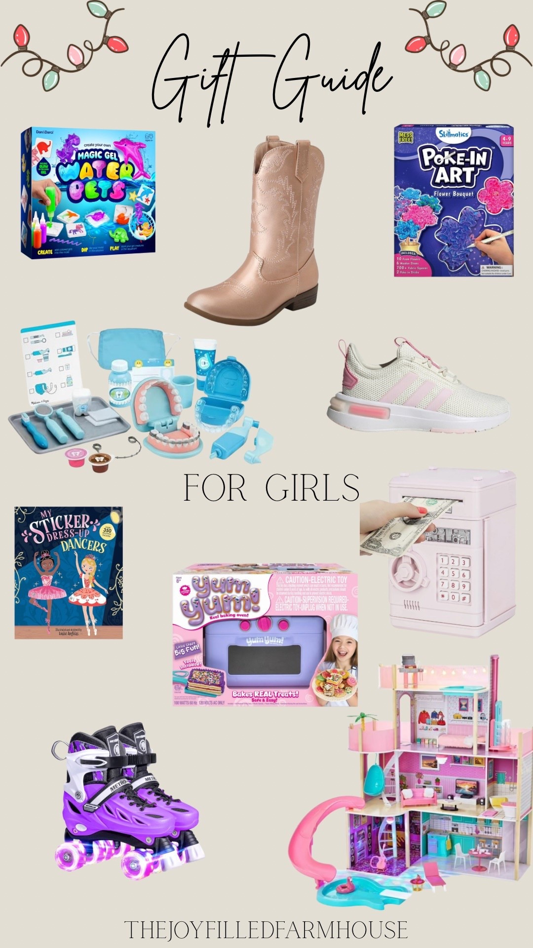 Christmas gift guide for girls ages 5-8. Girls Christmas gifts. 

#LTKGiftGuide #LTKHoliday #LTKKids
