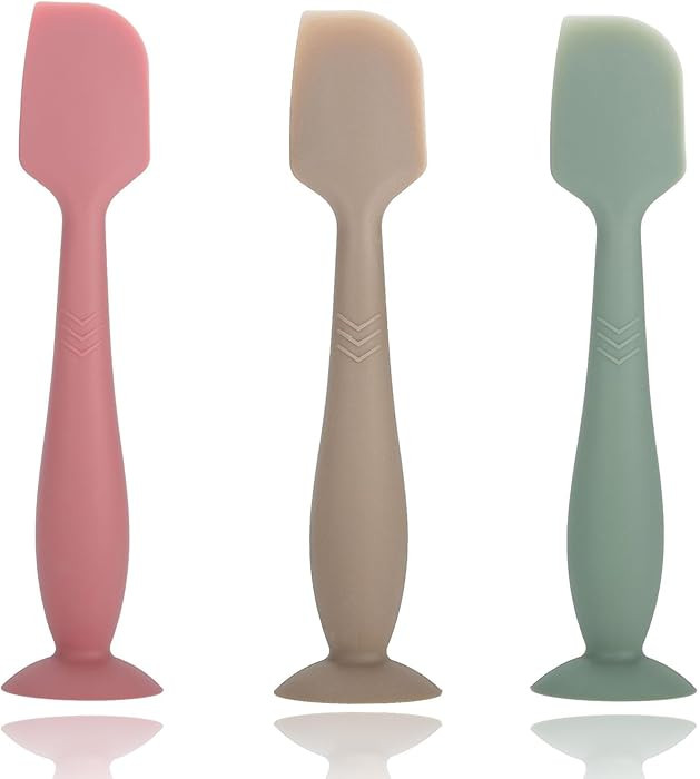 Baby Diaper Cream Spatula, Seeway 3 pack Baby Butt Paste Spatula, Diaper Cream Applicator, Silico... | Amazon (US)