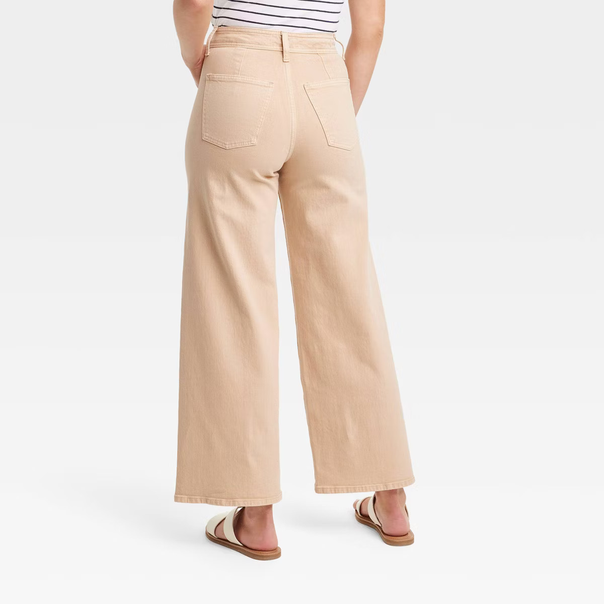 Women's High-Rise Sailor Wide Leg Ankle Jeans - Universal Thread™ | Target