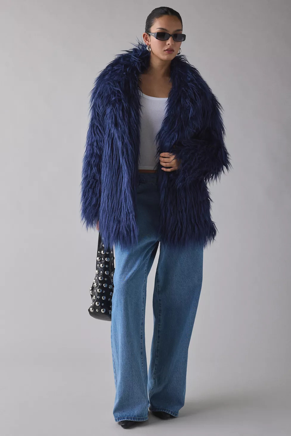 Azalea Wang Breckenridge Faux Fur Coat | Urban Outfitters (US and RoW)