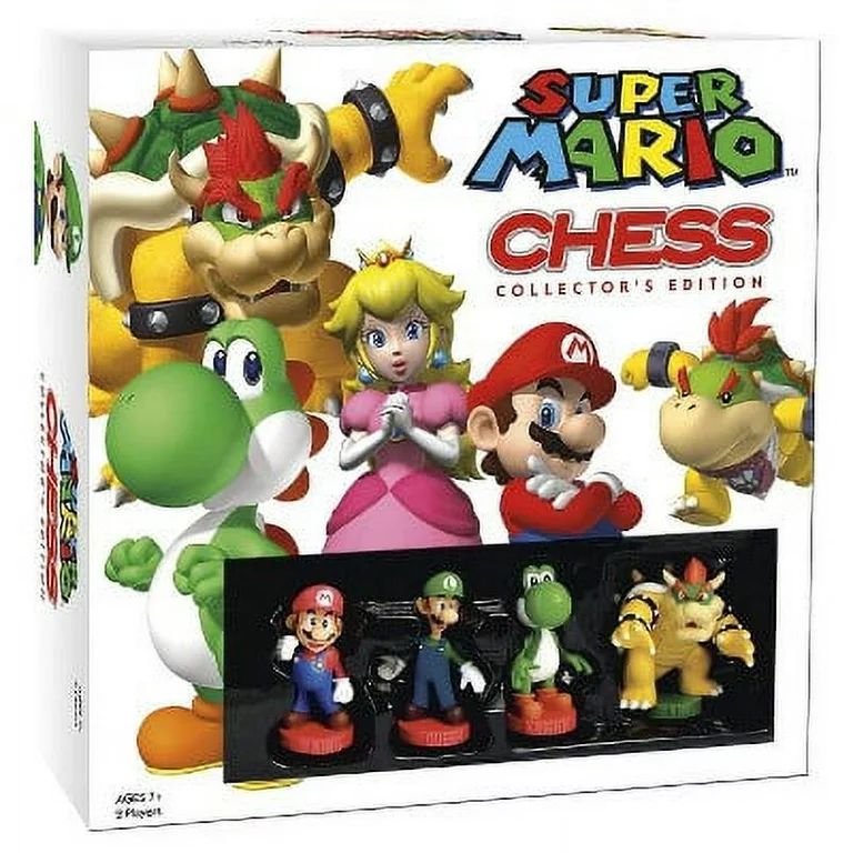 USAopoly Super Mario Chess Game | Walmart (US)