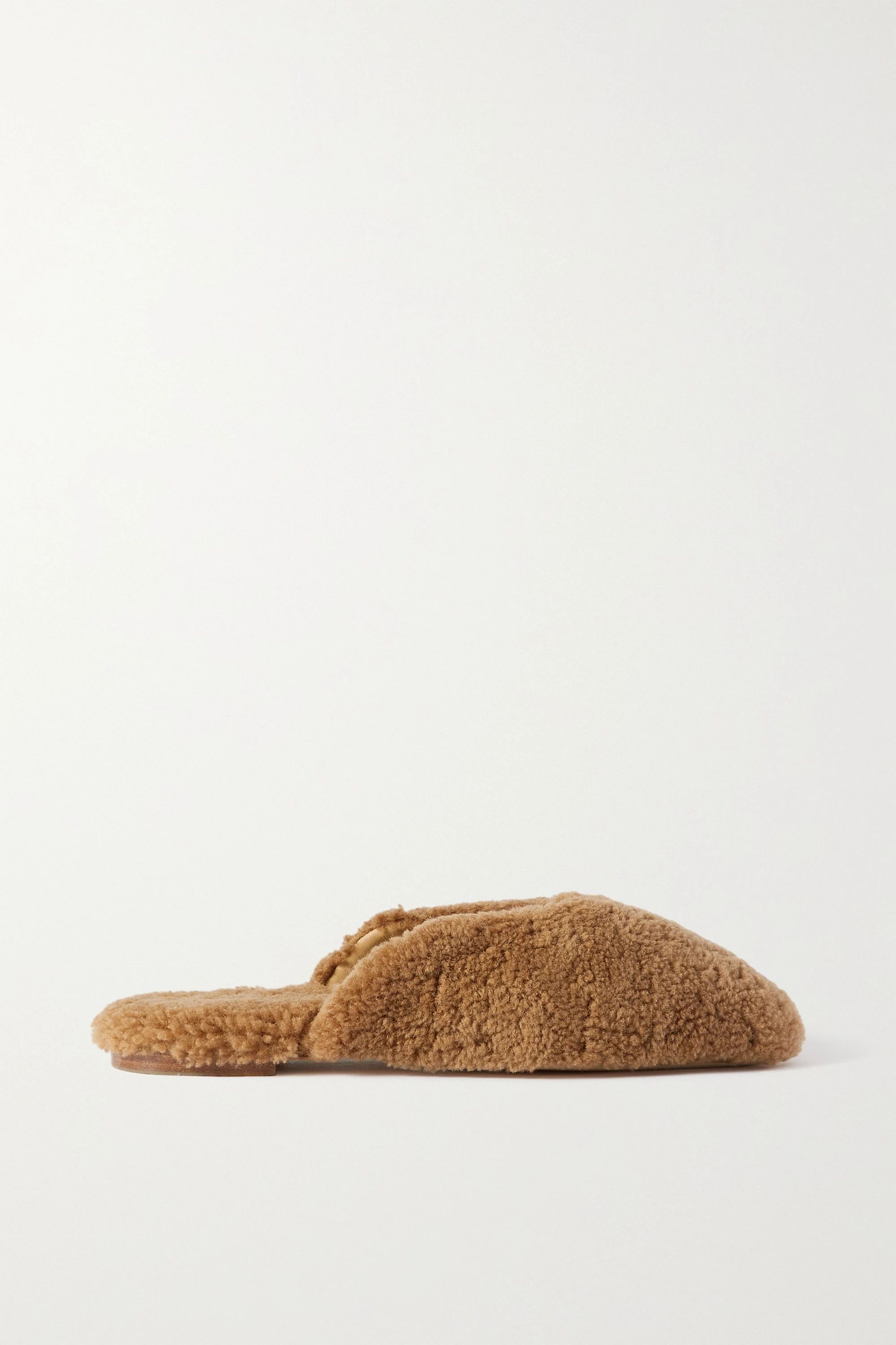 Brown Shearling slippers  | Sleeper | NET-A-PORTER | NET-A-PORTER (UK & EU)