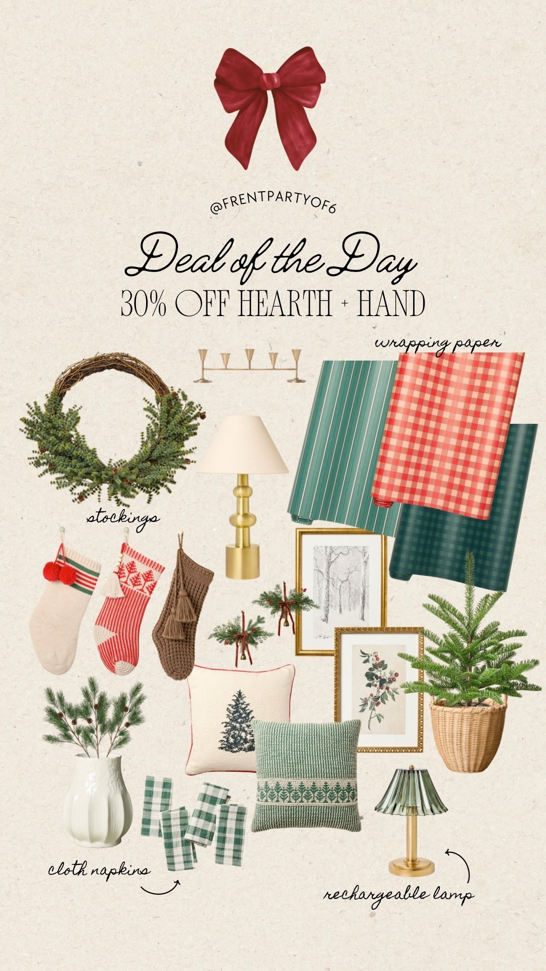 Target deal of the day! 30% off of heart and hand, today only. Here’s a round up of Christmas and holiday decor that is on sale.

#LTKHoliday #LTKHome #LTKCyberWeek