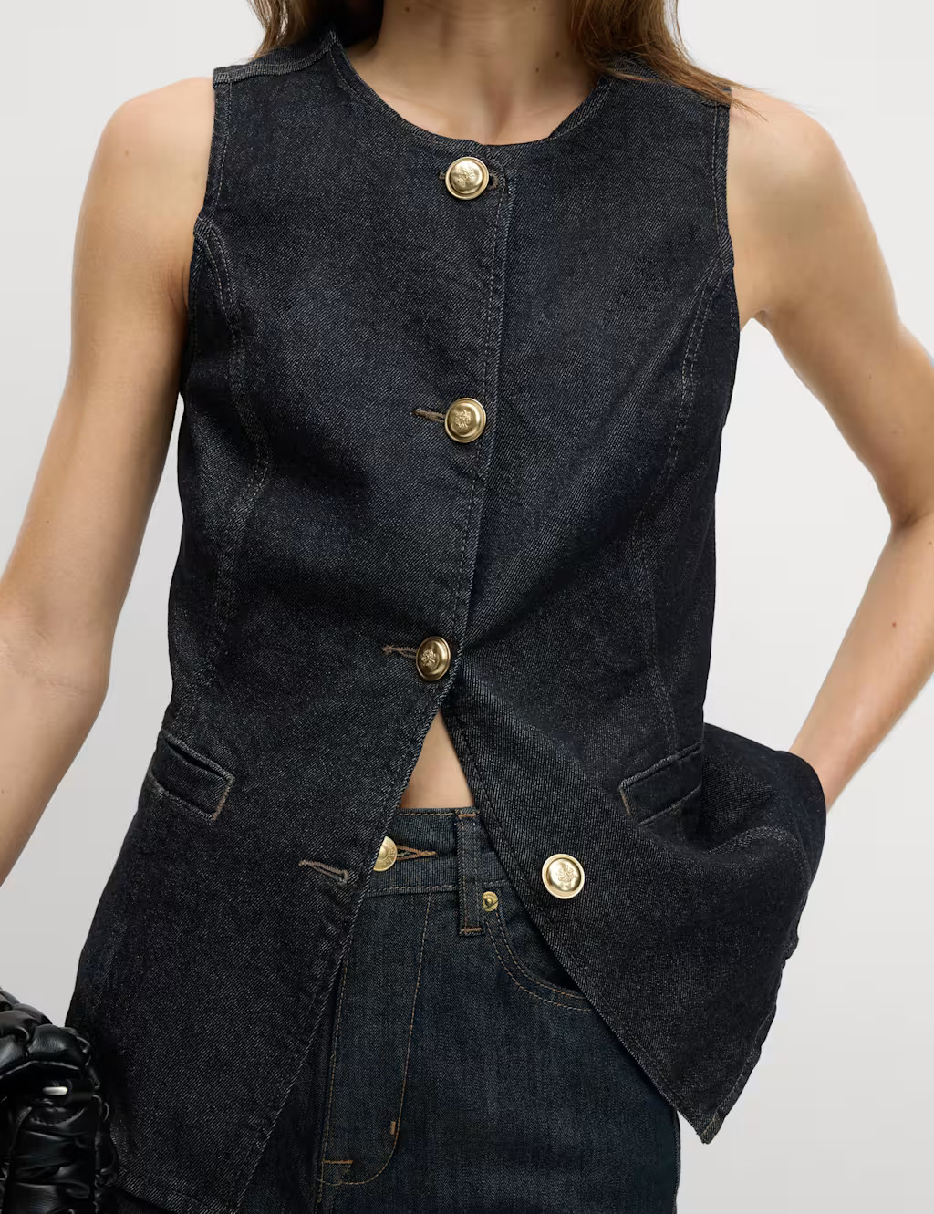 Denim Waistcoat | Marks & Spencer (UK)