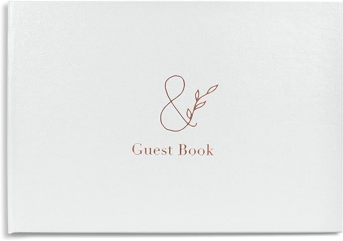 Clearstory Wedding Guest Book for Your Special Occasions, Classy Design with Foil Stamping, Cased... | Amazon (US)