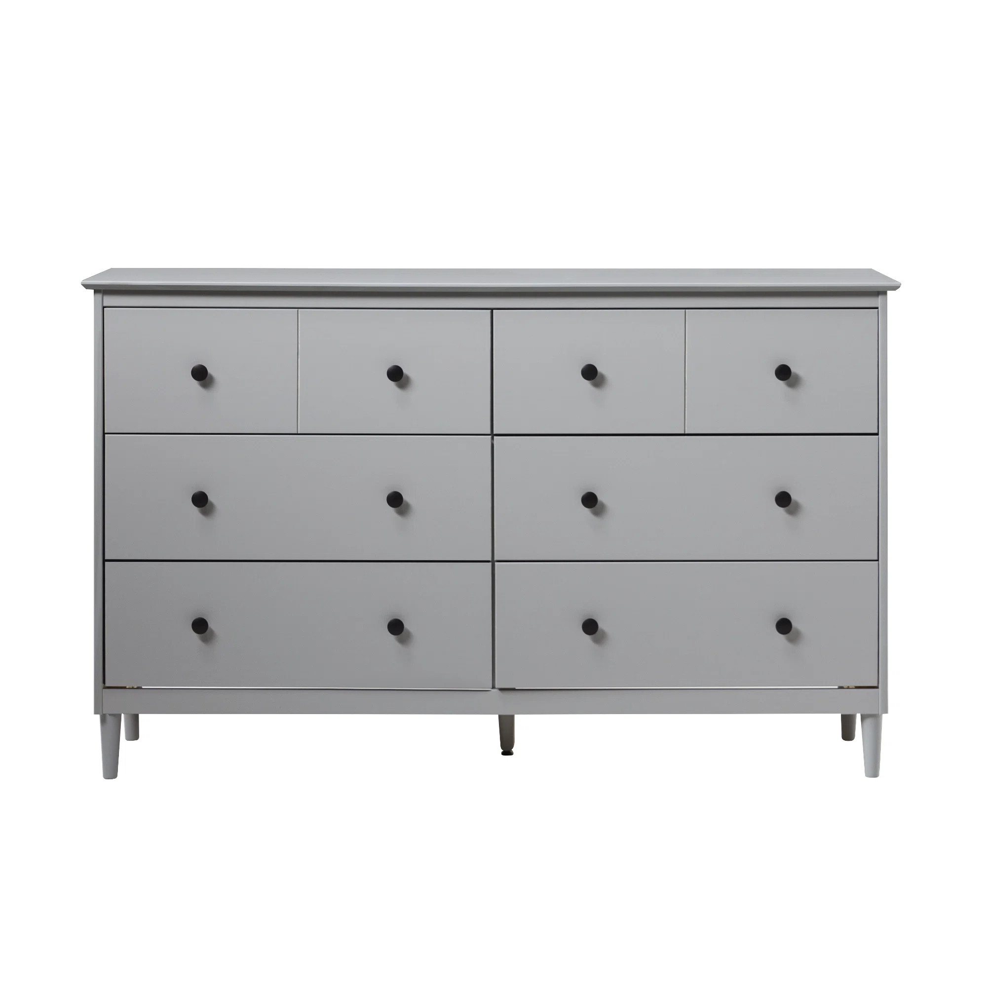 Lafever 6 Drawer 57" W Double Dresser | Wayfair North America