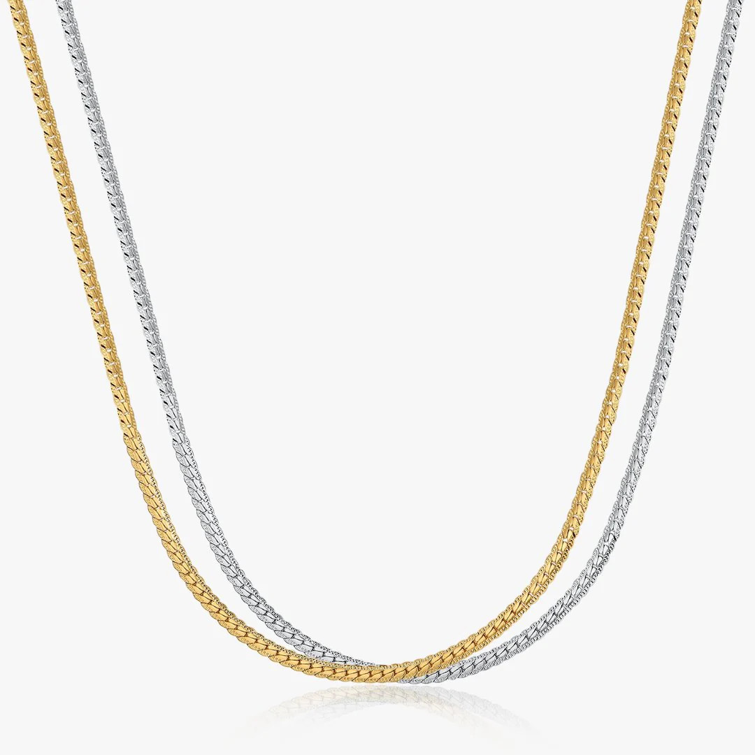Snake Chain Necklace | Flaire & Co.