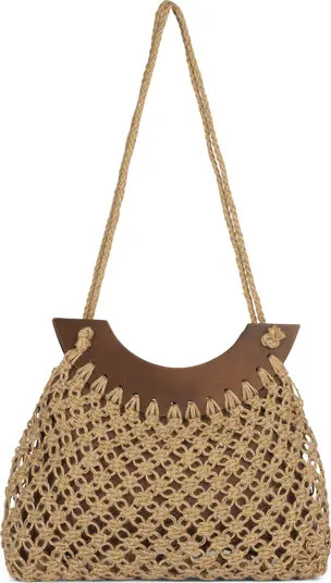 Jeffrey Campbell Island-Grl Raffia Shoulder Bag | Nordstrom | Nordstrom
