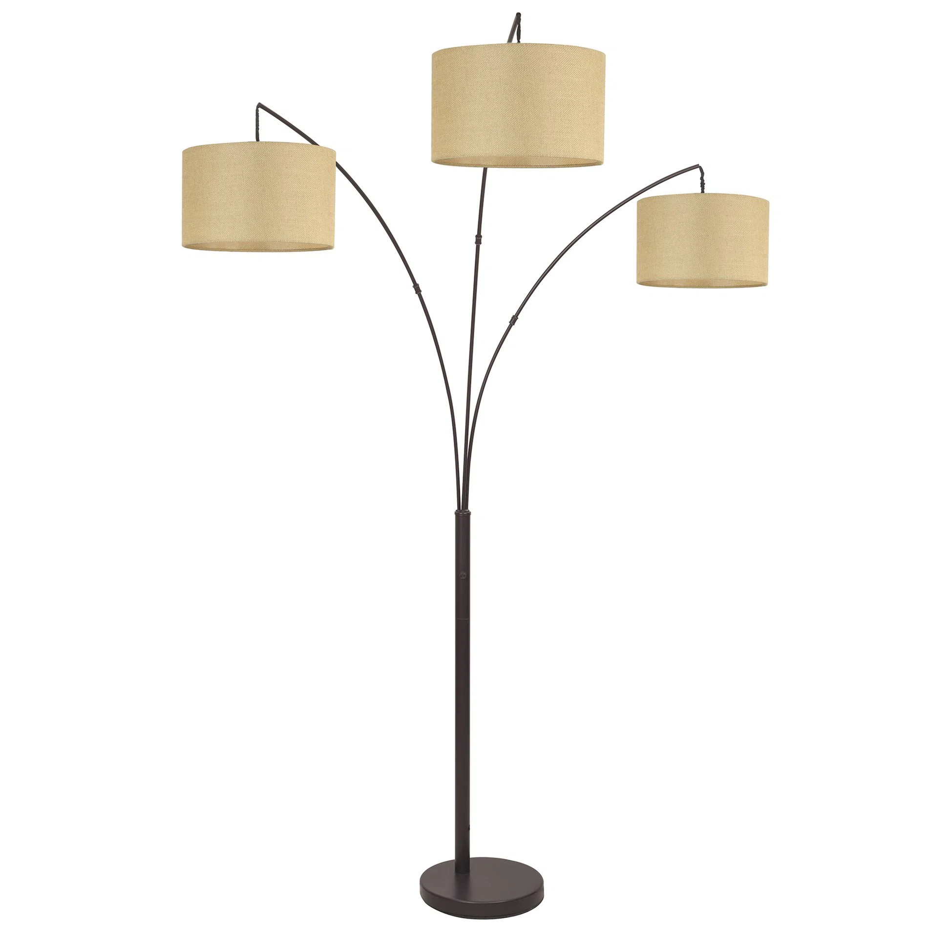 Waukena 80'' Bronze Tree Floor Lamp | Wayfair North America
