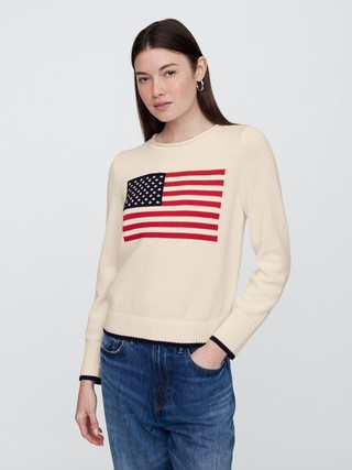 Roll Neck Americana Intarsia Sweater | Gap Factory