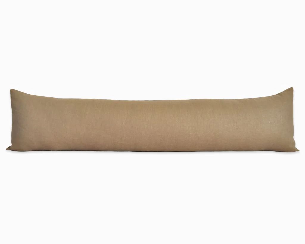 Neutral Woven Long Lumbar Throw Pillow | Coterie, Brooklyn