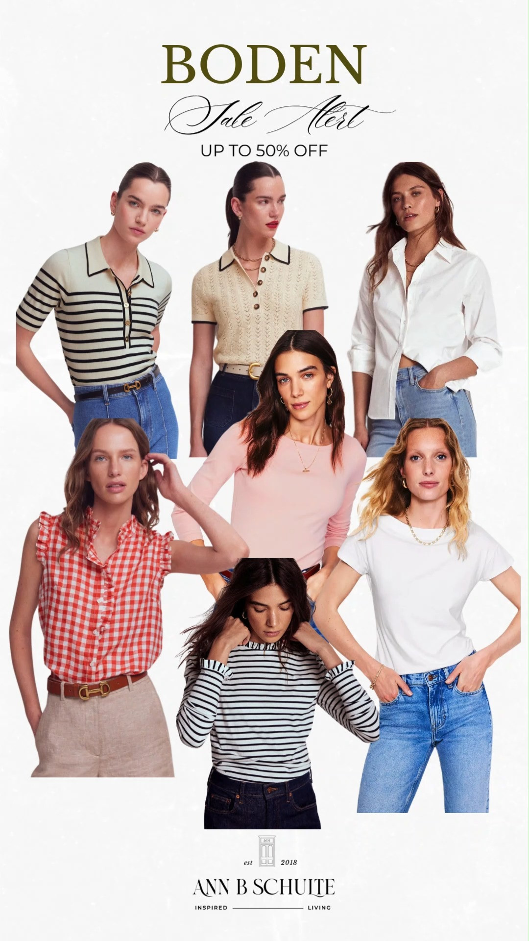 Boden is bringing colorful charm and feel good style with up to 50% off favorites that make everyday dressing a little brighter. 🌸☀️🛍️ #BodenStyle #SummerFashion #ColorfulStyle #WomensFashion #ClassicStyle #VacationLooks #EverydayStyle #ChicOutfits #LTKsale #StyleFinds

#LTKootd #LTKSaleAlert
